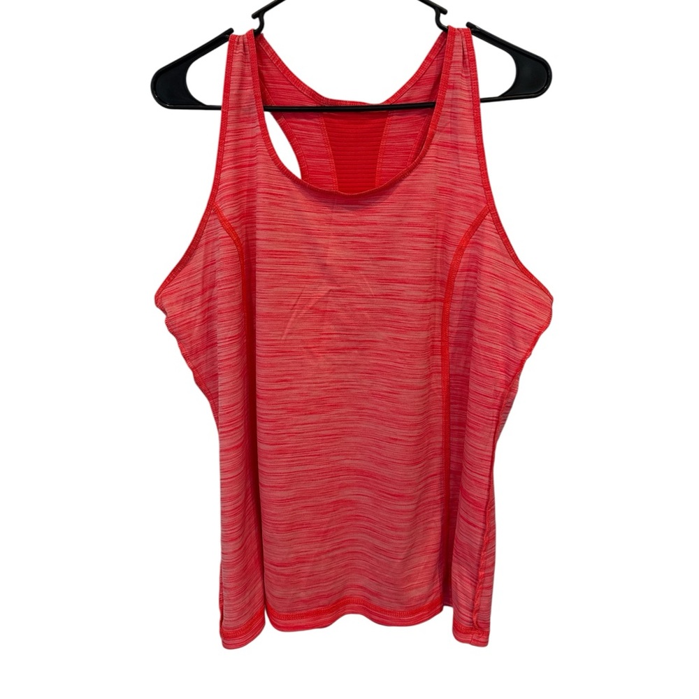 Danskin Vibrant Coral Racerback Tank Top